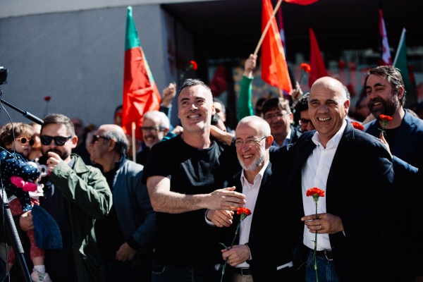 Inauguração do Mural Colectivo de Azulejos «Cumprir», Porto