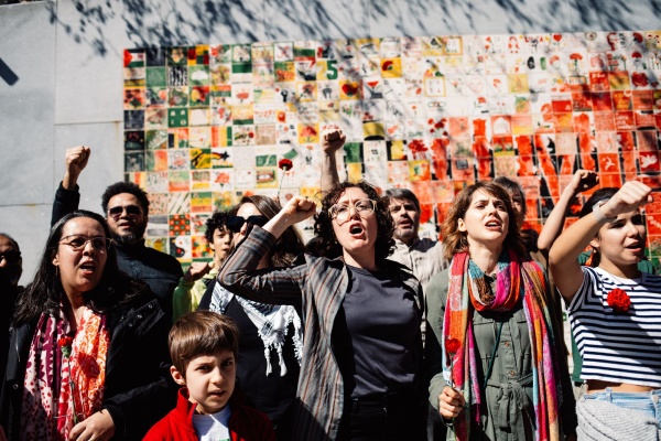 Inauguração do Mural Colectivo de Azulejos «Cumprir», Porto