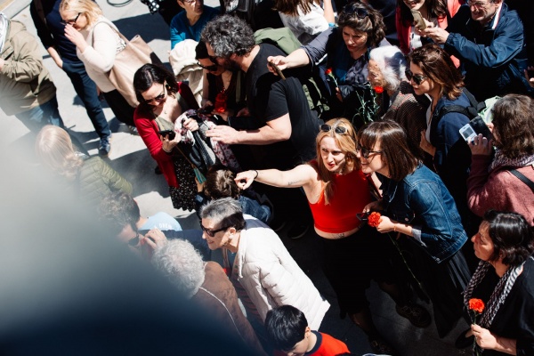 Inauguração do Mural Colectivo de Azulejos «Cumprir», Porto