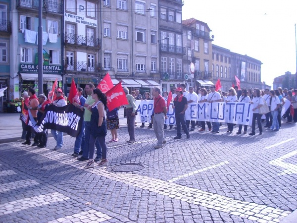 Porto, Jornada Nacional de Luta, 29 de Setembro de 2010