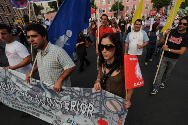 Lisboa, Jornada Nacional de Luta, 29 de Setembro de 2010