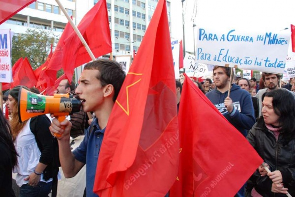 Manifestação da campanha «Paz Sim, NATO Não»