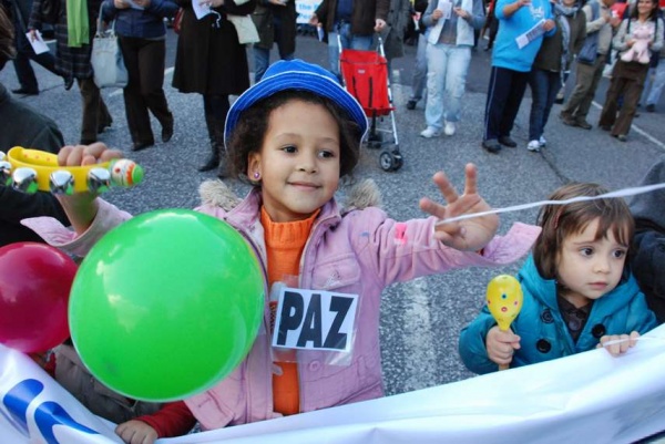 Manifestação da campanha «Paz Sim, NATO Não»