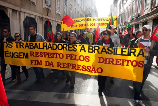 Manifestação de jovens trabalhadores - 26 Março de 2010