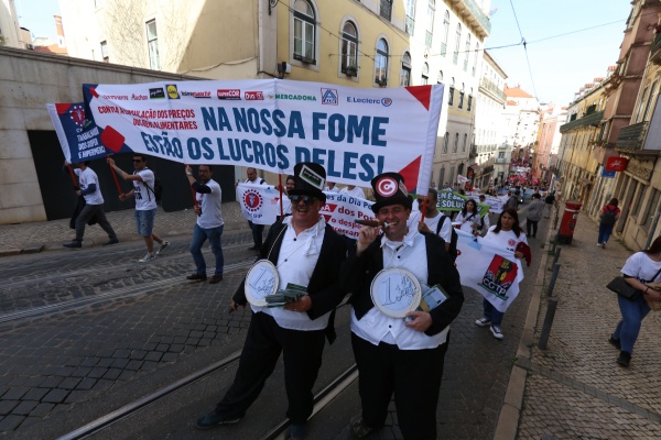 Manifestação de Jovens Trabalhadores