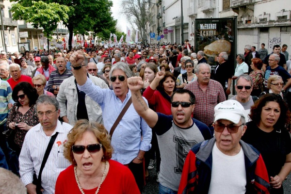 Rally of the 1st May 2015 in Lisbon