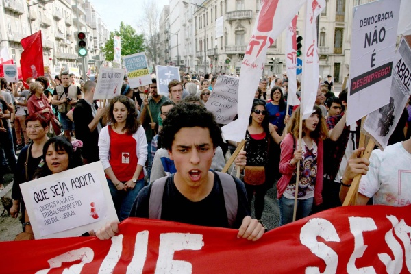 Rally of the 1st May 2015 in Lisbon