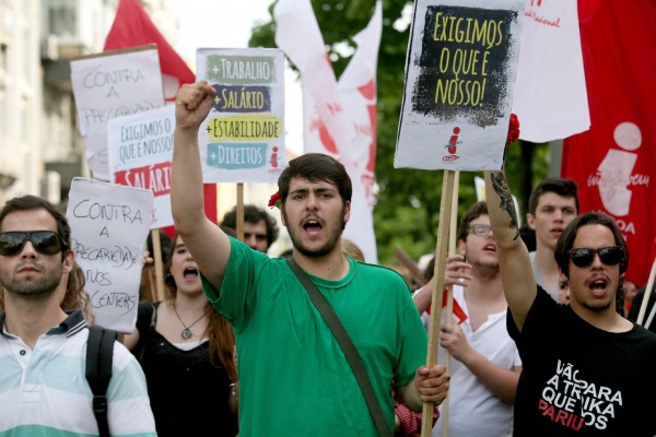 Rally of the 1st May 2015 in Lisbon