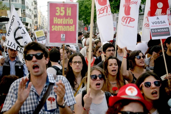 Rally of the 1st May 2015 in Lisbon