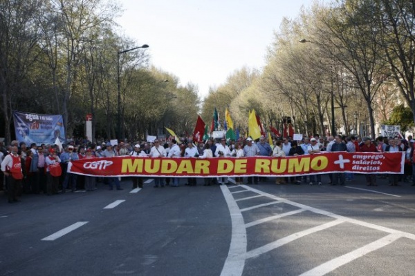 Manifestação Nacional CGTP-IN - 13 de Março de 2009