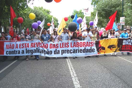 Manifestação Nacional CGTP-IN - 5 de Junho de 2008