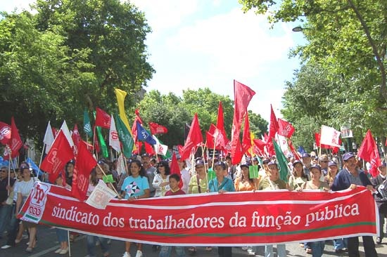 Manifestação Nacional CGTP-IN - 5 de Junho de 2008