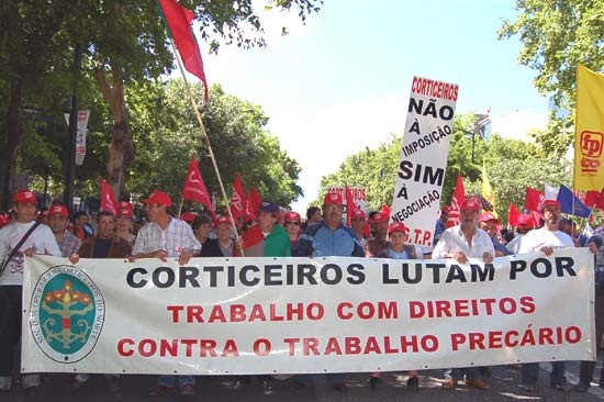 Manifestação Nacional CGTP-IN - 5 de Junho de 2008