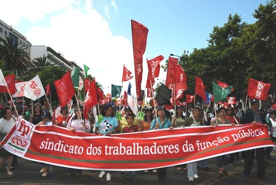Manifestação Nacional CGTP-IN - 5 de Junho de 2008