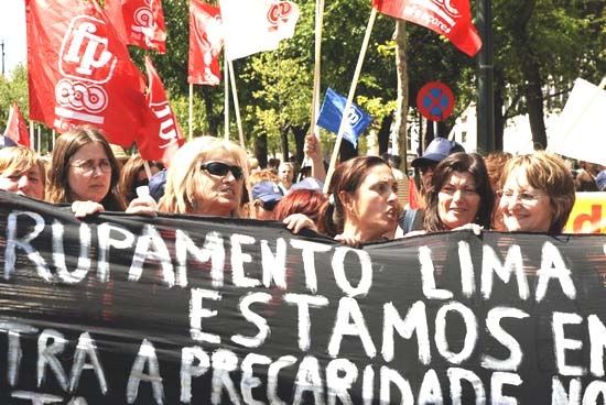 Manifestação Nacional CGTP-IN - 5 de Junho de 2008