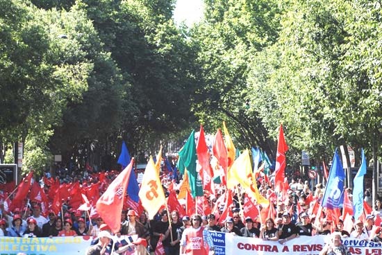 Manifestação Nacional CGTP-IN - 5 de Junho de 2008