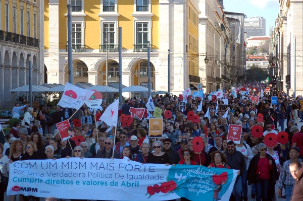 Manifestação Nacional de Mulheres, Lisboa
