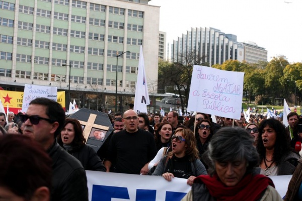 Manifestação Nacional de Professores