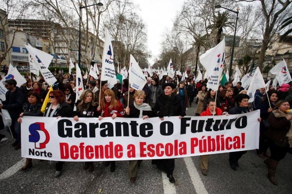Manifestação Nacional de Professores