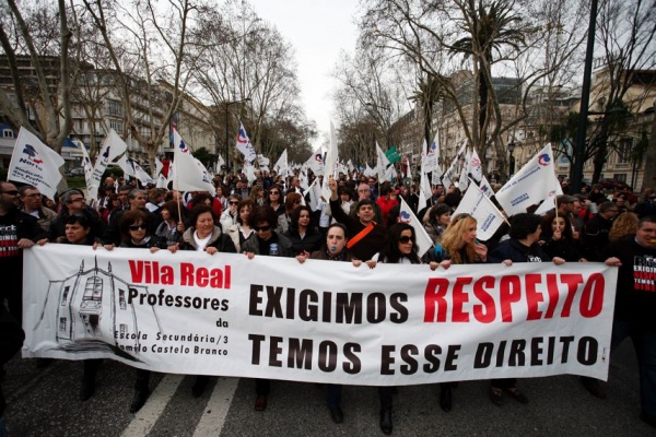 Manifestação Nacional de Professores