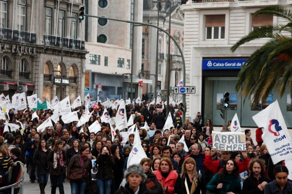 Manifestação Nacional de Professores