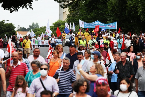 Manifestação Nacional dos trabalhadores da Administração Pública