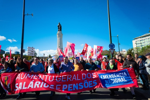 National Demonstration «Everyone to Lisbon! General increase in wages and pensions – national emergency!”, CGTP-IN