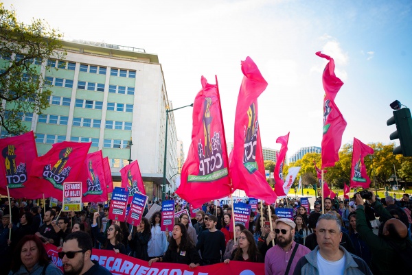 National Demonstration «Everyone to Lisbon! General increase in wages and pensions – national emergency!”, CGTP-IN