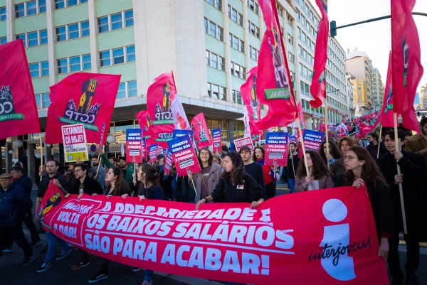 National Demonstration «Everyone to Lisbon! General increase in wages and pensions – national emergency!”, CGTP-IN