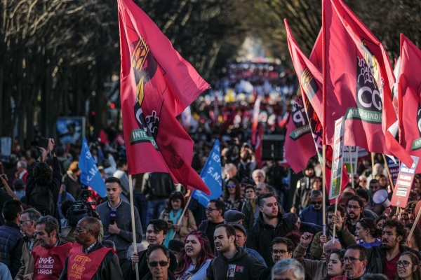 National Demonstration «Everyone to Lisbon! General increase in wages and pensions – national emergency!”, CGTP-IN