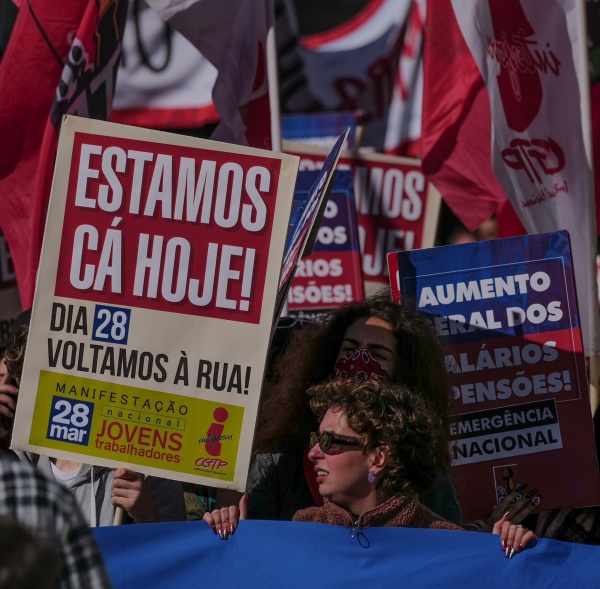 National Demonstration «Everyone to Lisbon! General increase in wages and pensions – national emergency!”, CGTP-IN