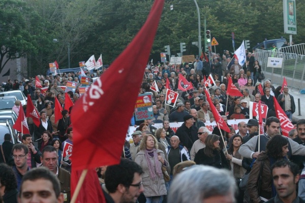 Manifestação "Nem Merkel, Nem Troikas - Não à exploração, contra a colonização" - CGTP