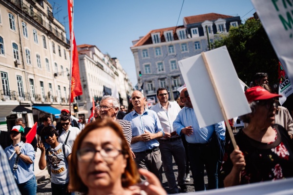 Manifestação «Paz no Mundo! Palestina Livre! Não à Guerra!»
