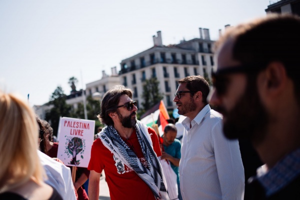 Manifestação «Paz no Mundo! Palestina Livre! Não à Guerra!»