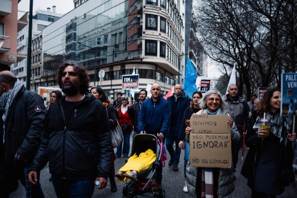 Demonstration for Peace in the Middle East