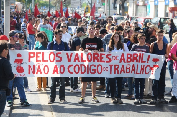 Marcha contra o Desemprego chega a Lisboa - CGTP