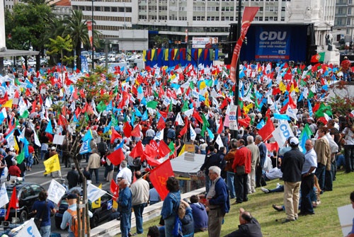 Marcha: Protesto, Confiança e Luta - Lisboa, 23 de Maio de 2009