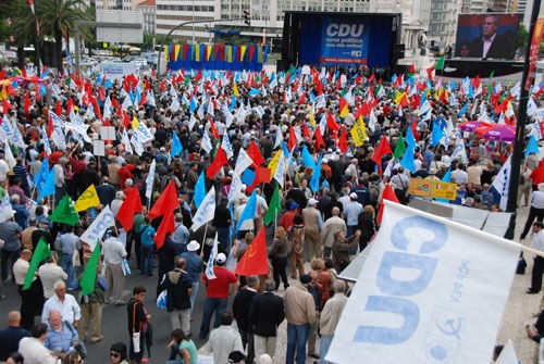 Marcha: Protesto, Confiança e Luta - Lisboa, 23 de Maio de 2009