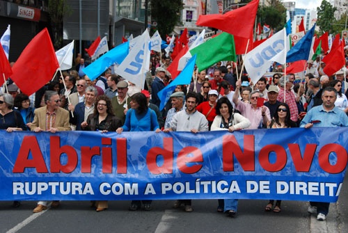 Marcha: Protesto, Confiança e Luta - Lisboa, 23 de Maio de 2009