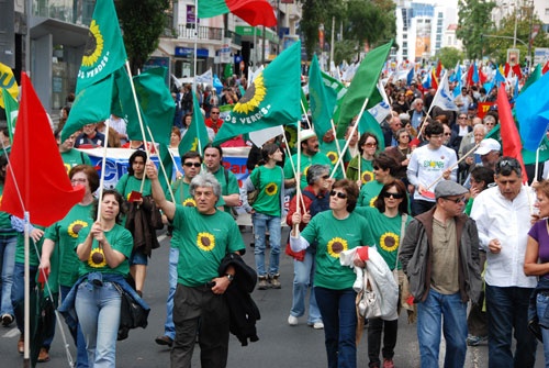 Marcha: Protesto, Confiança e Luta - Lisboa, 23 de Maio de 2009