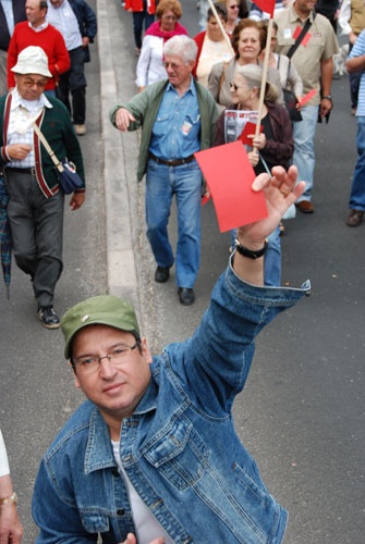 Marcha: Protesto, Confiança e Luta - Lisboa, 23 de Maio de 2009
