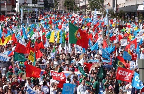 Marcha: Protesto, Confiança e Luta - Lisboa, 23 de Maio de 2009
