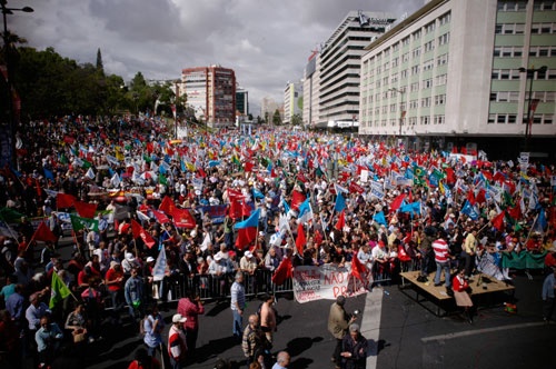 Marcha: Protesto, Confiança e Luta - Lisboa, 23 de Maio de 2009