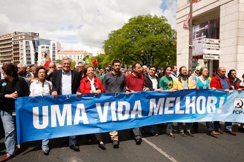 Marcha: Protesto, Confiança e Luta - Lisboa, 23 de Maio de 2009