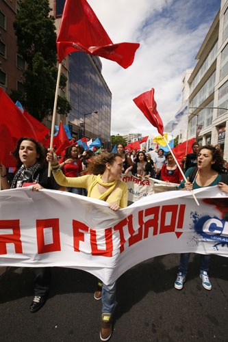 Marcha: Protesto, Confiança e Luta - Lisboa, 23 de Maio de 2009