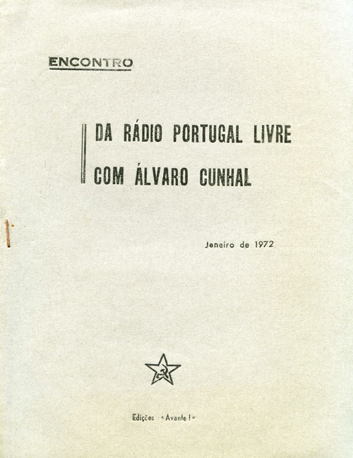 Encontro da Rádio Portugal Livre com AC - Janeiro de 1972