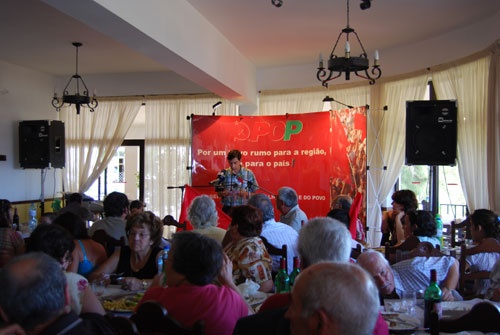 Almoço na Chinicato