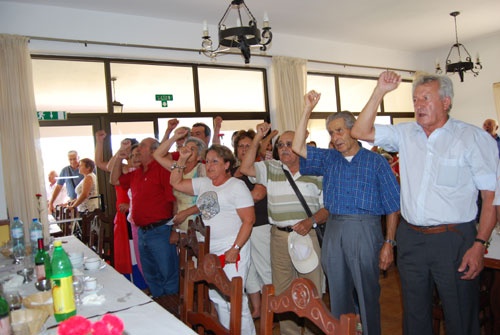 Almoço na Chinicato
