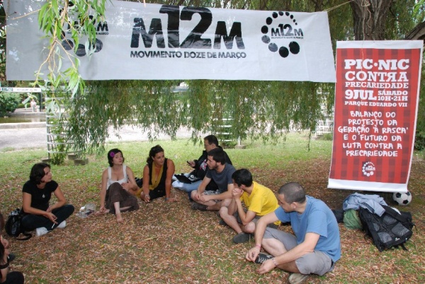 Pic-nic contra a precariedade em Lisboa
