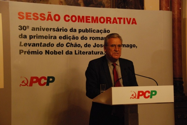 Sessão Comemorativa dos 30 anos da lançamento de "Levantado do Chão" de José Saramago - Casa do Alentejo, Lisboa